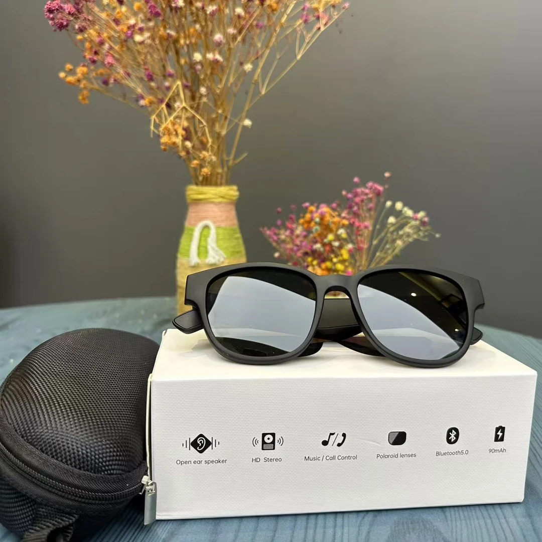 智能眼镜 蓝牙音乐通话智能防紫外线（可更换镜片）
