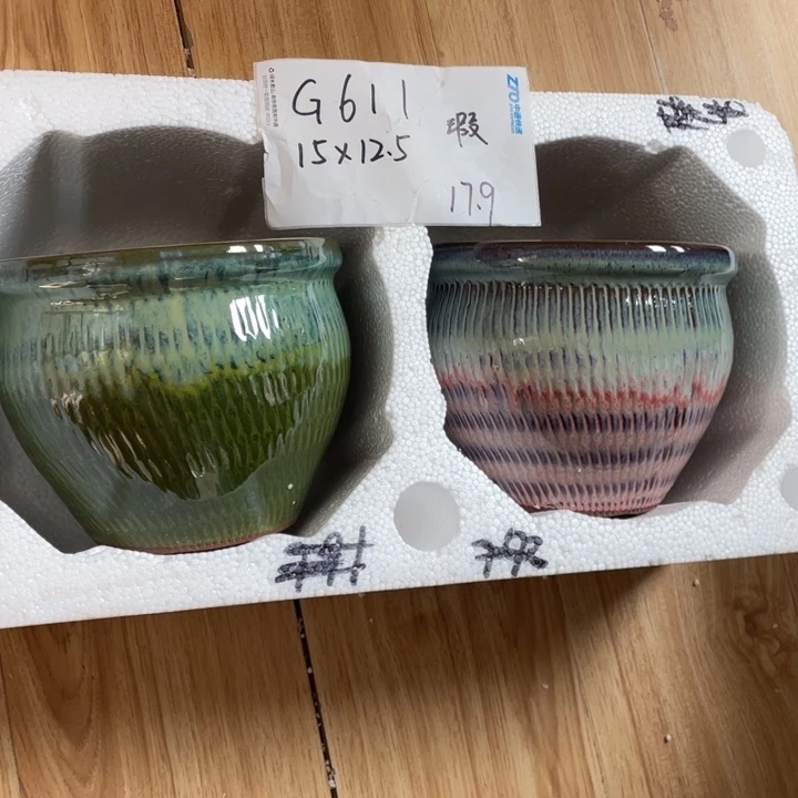 粗陶多肉花盆微瑕611