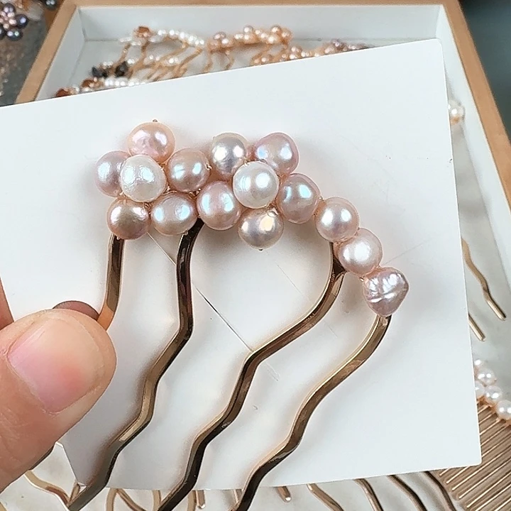 发饰未镶嵌淡水珍珠