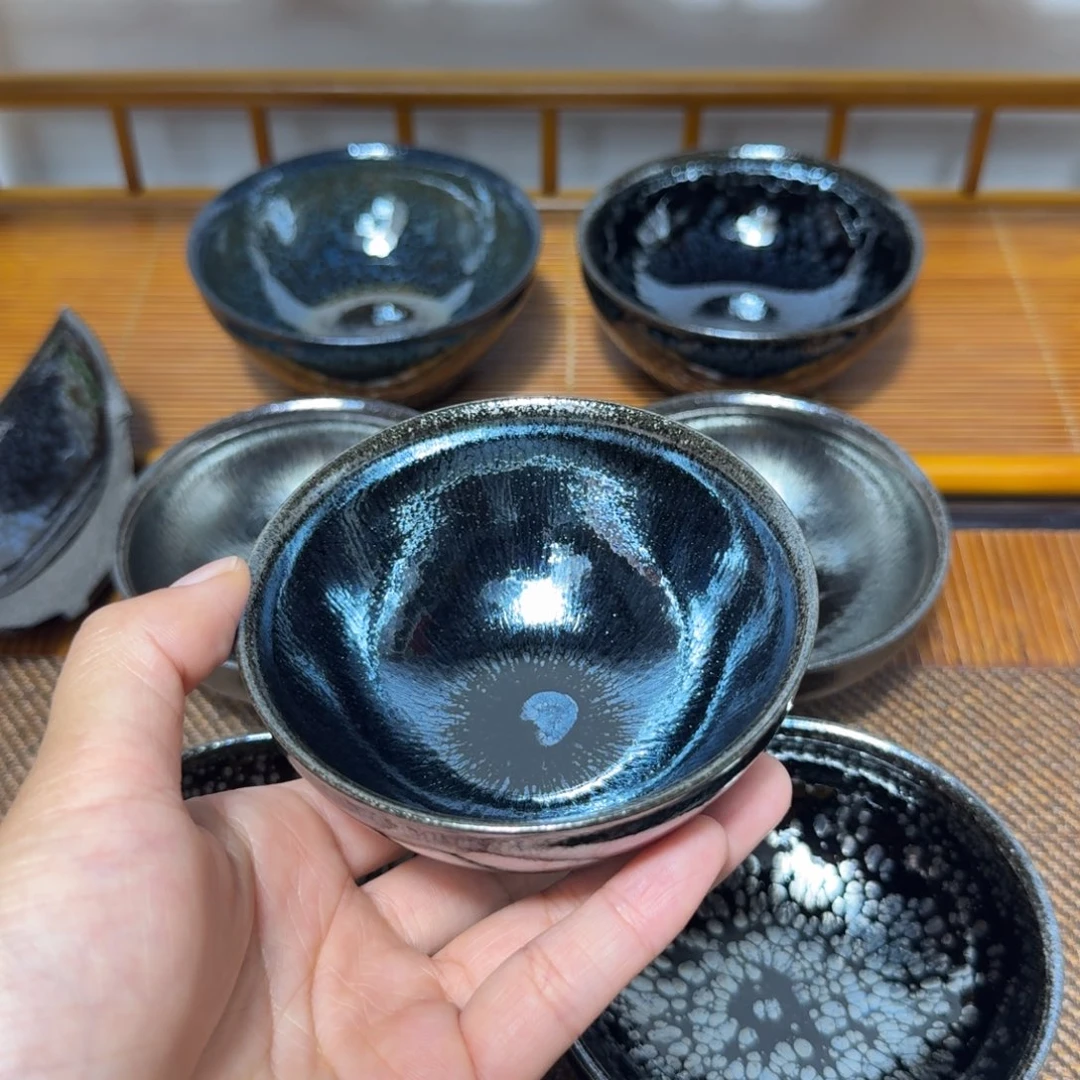茶盏建盏手工制作主人杯茶杯