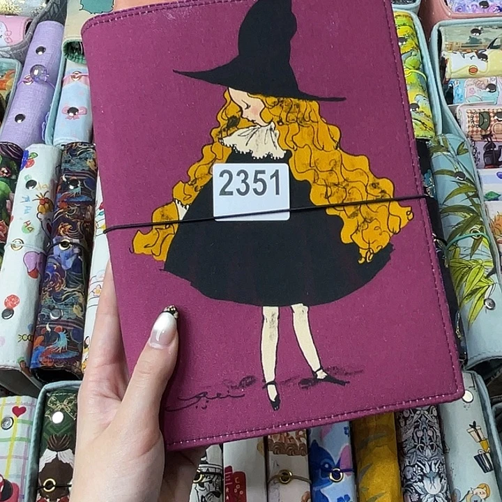 织绣A5活页不带纸2351