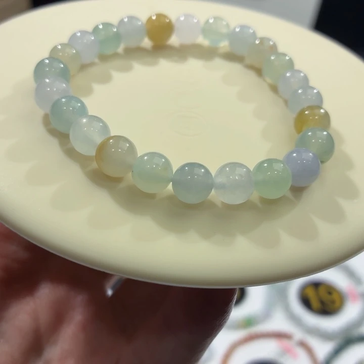 娟****未镶嵌手链翡翠卡7.8