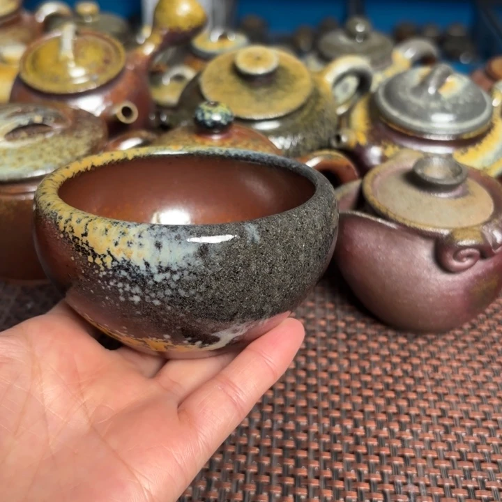 茶杯紫砂压手大杯160 C