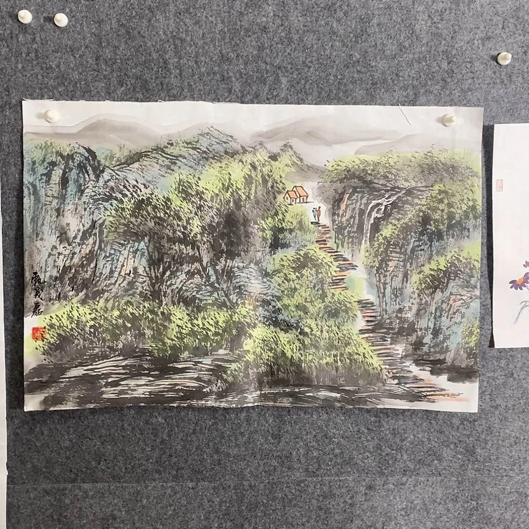 国画国画手写手绘作品14
