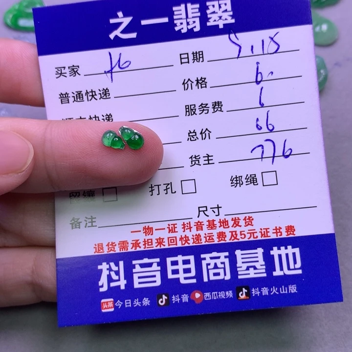 颈饰未镶嵌翡翠北****术