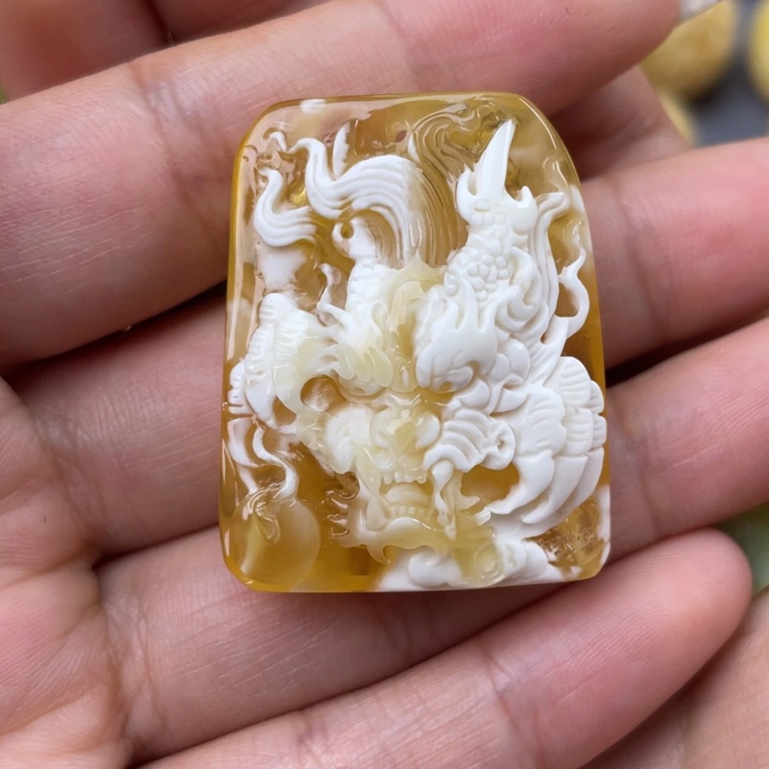 未镶嵌蜜蜡珠宝奇石微瑕