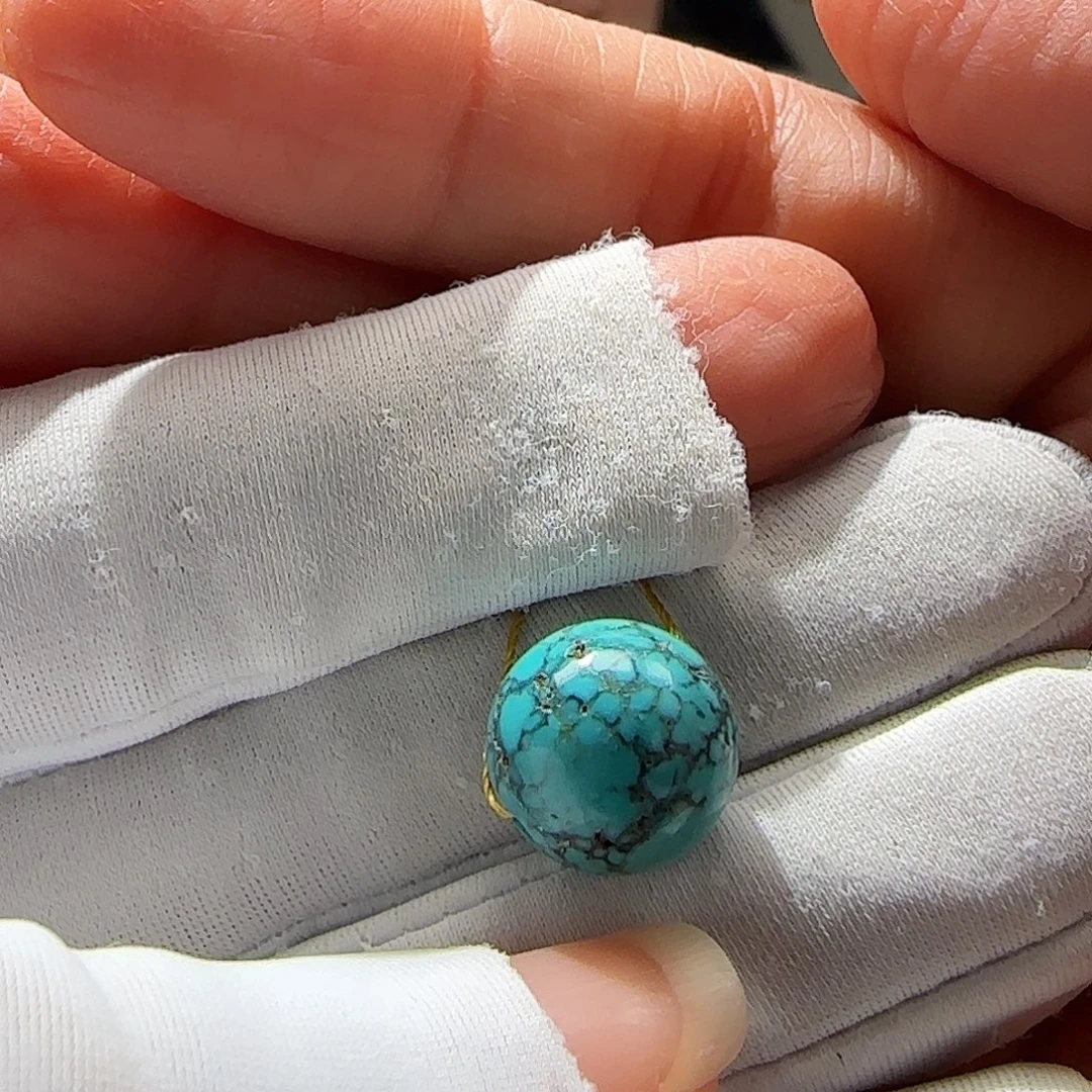 绿松石未镶嵌吊坠(赠链)