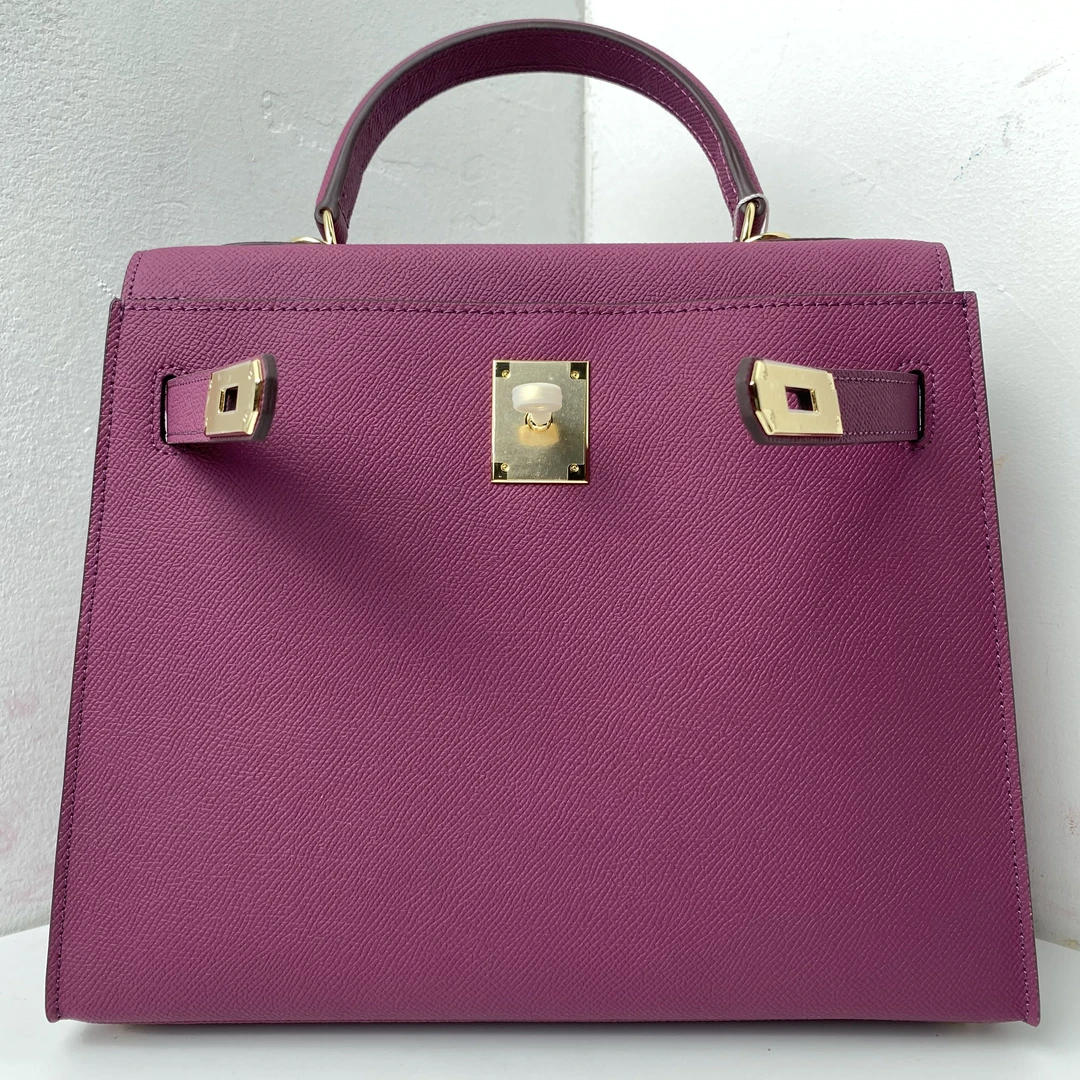 2114【高级定制】精品单肩斜挎凯莉女包