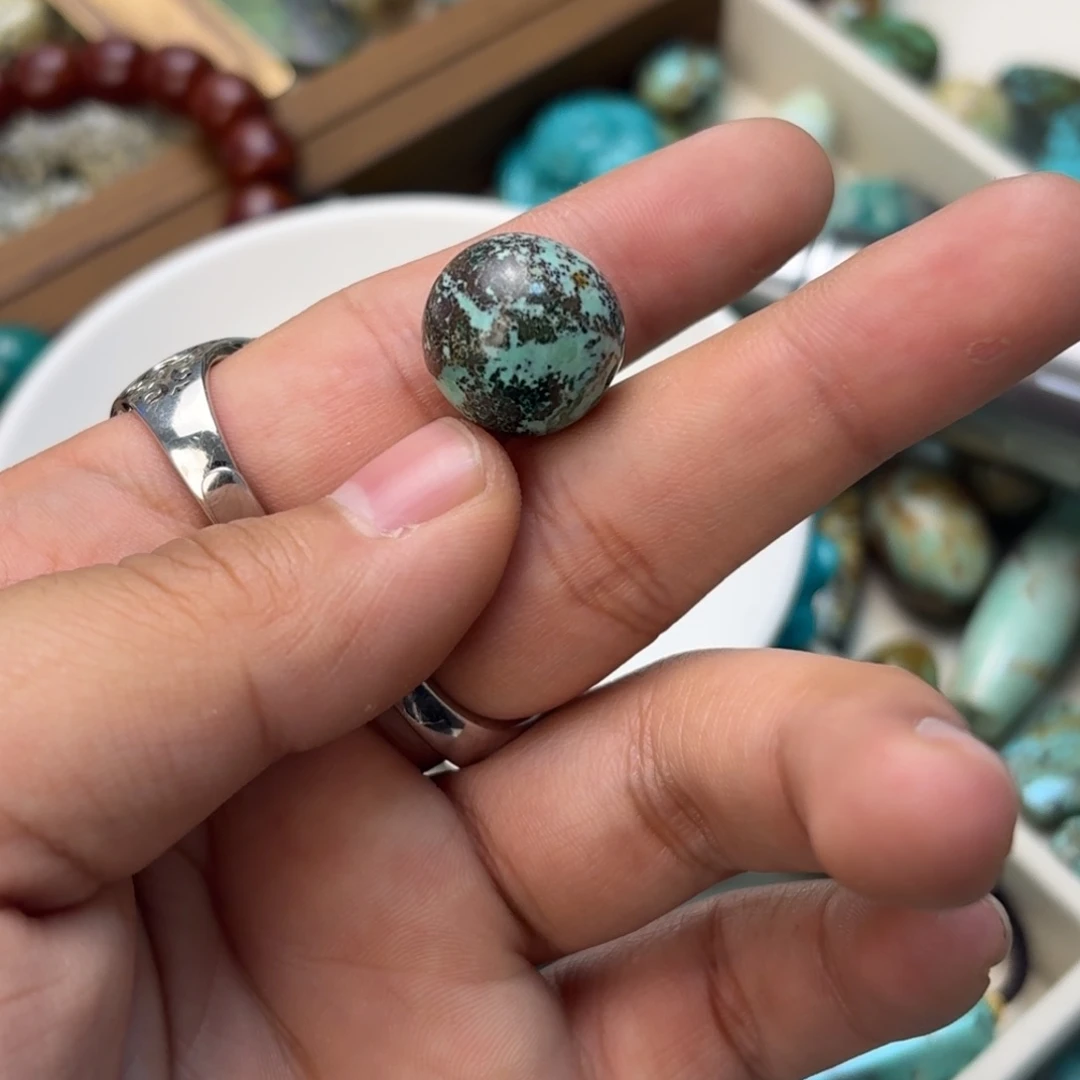 南红玛瑙未镶嵌绿松石