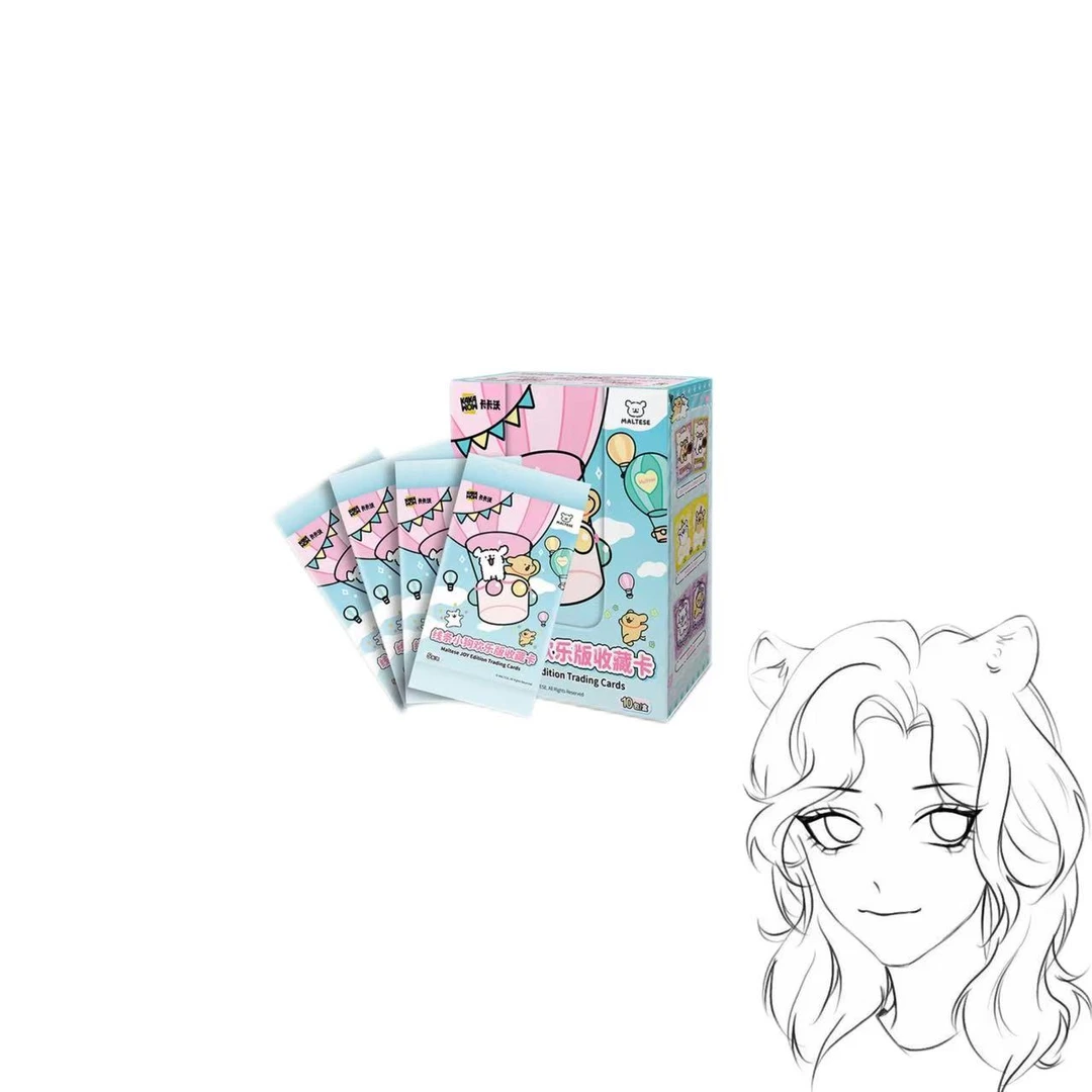 卡卡沃【玩法+平拆】KAKAWOW线条小狗欢乐版收藏卡牌代拆