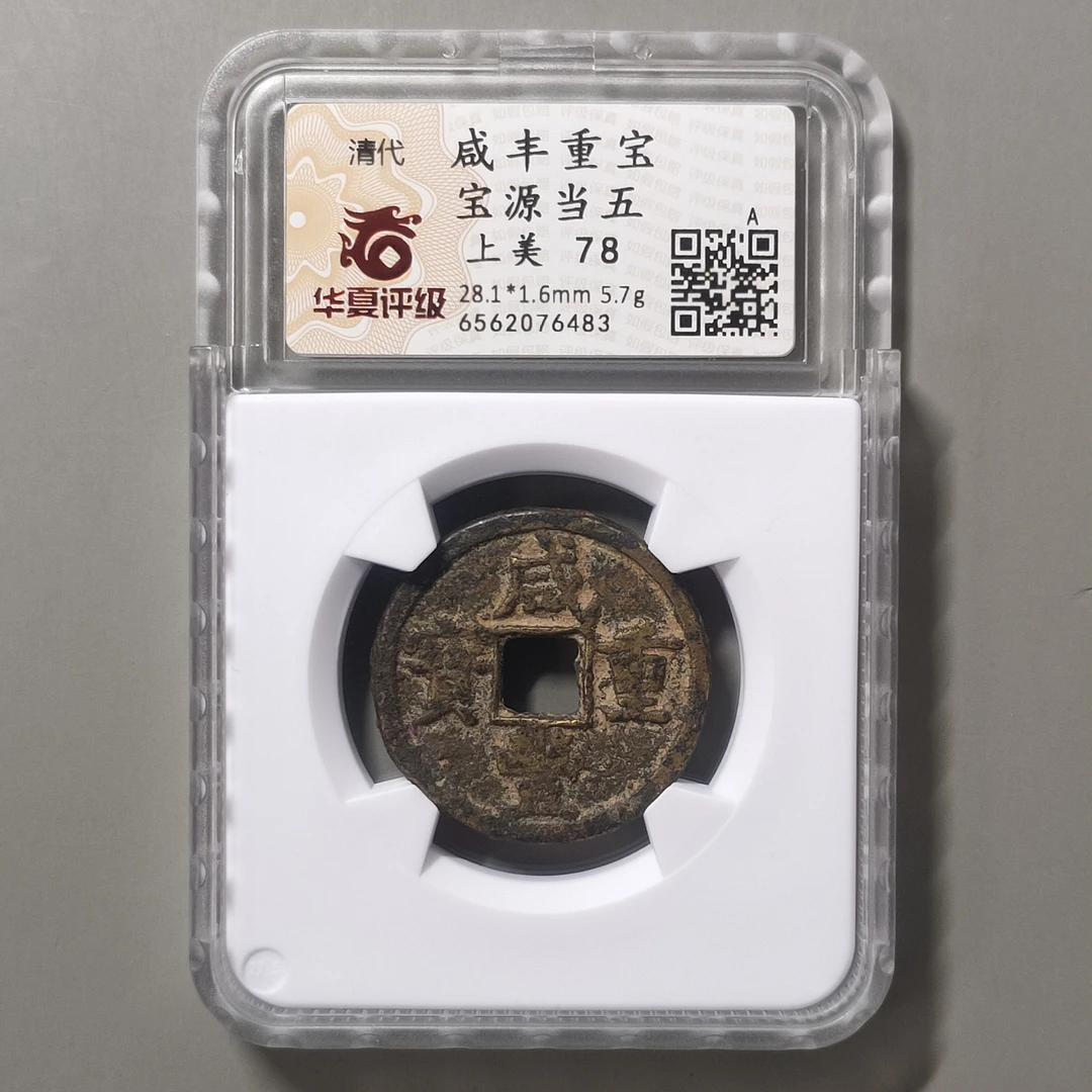 90306-50 咸丰重宝宝源当五