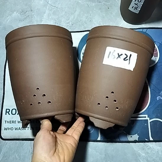 紫砂三线紫泥两个