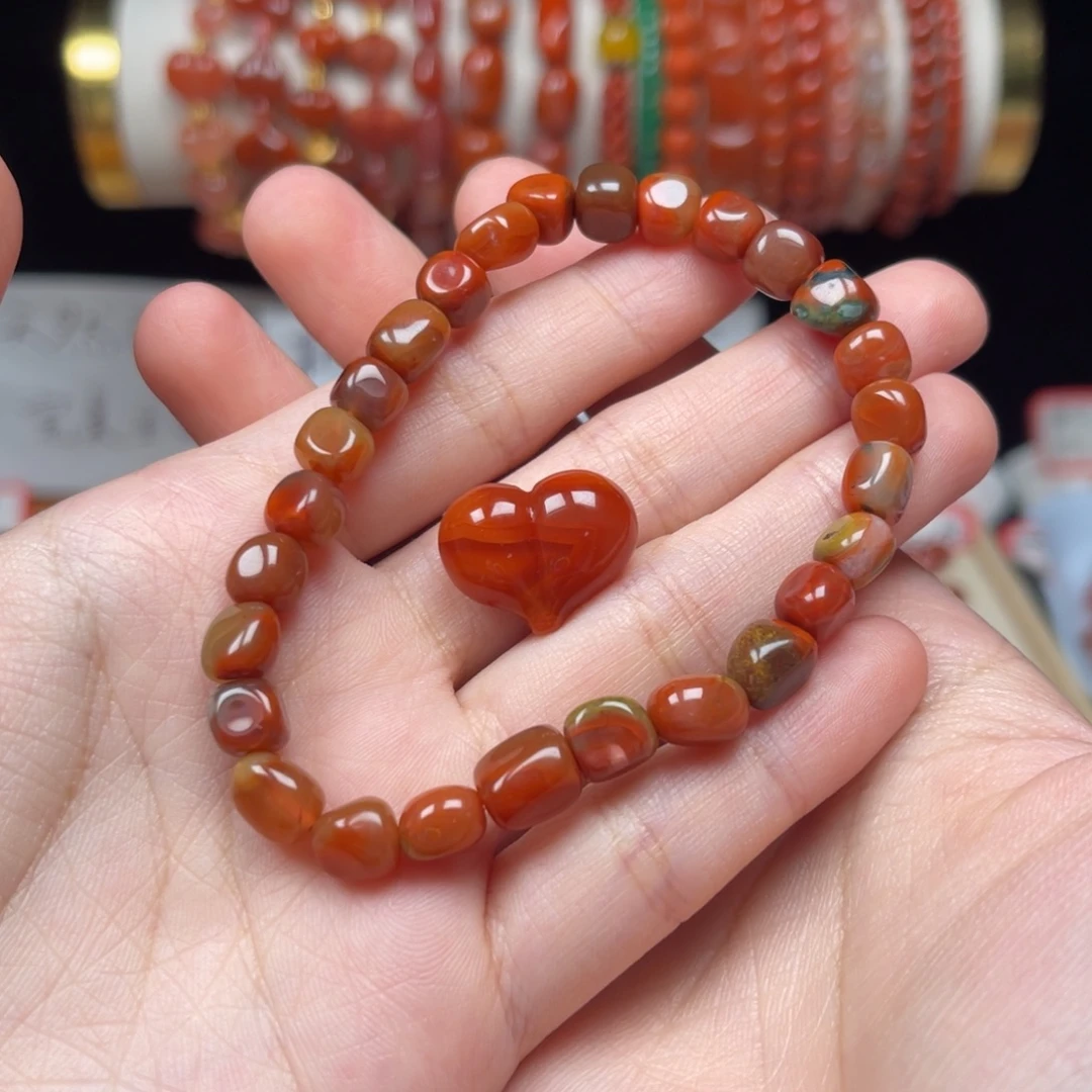 吊坠(不含链)未镶嵌南红玛瑙