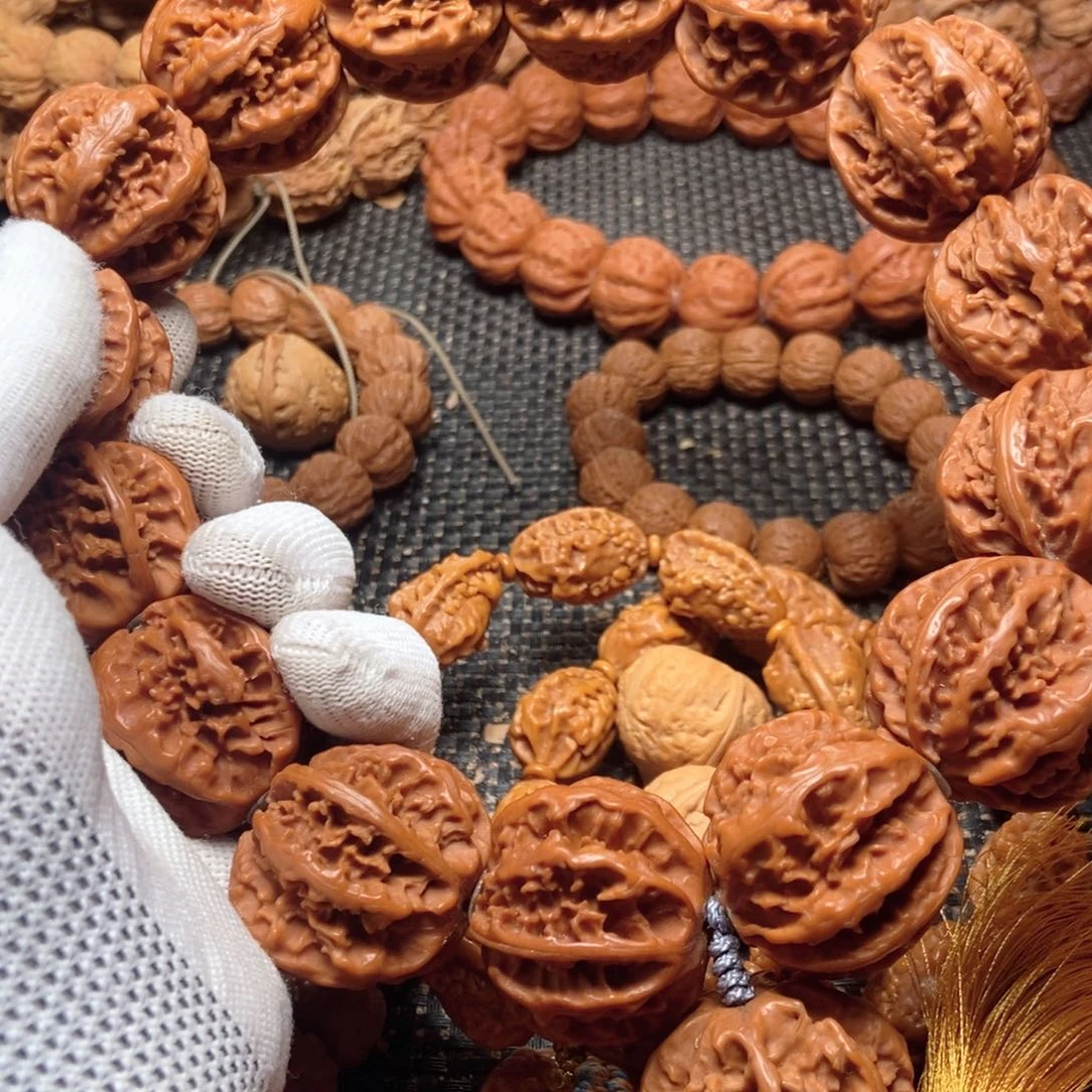 乐***观手串文玩核桃麻花粗筋