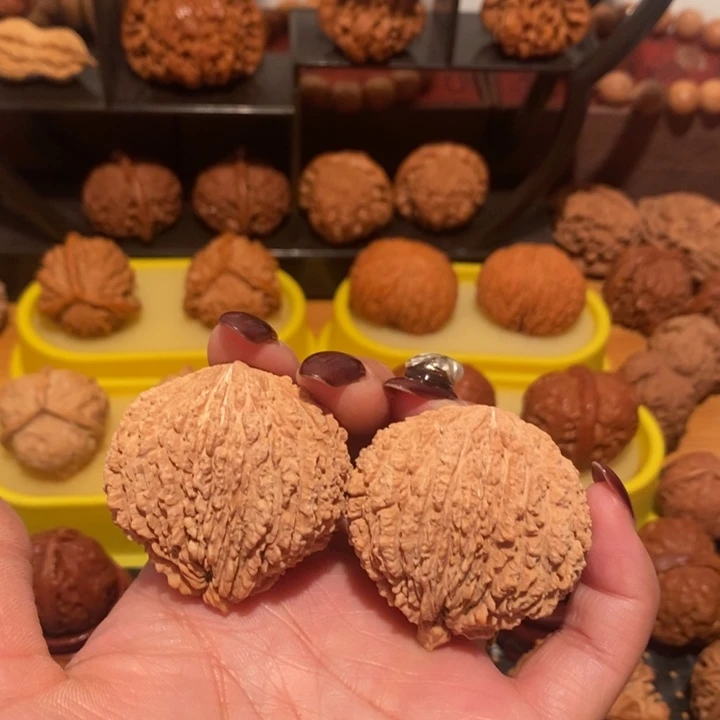 吊坠文玩核桃猴头42