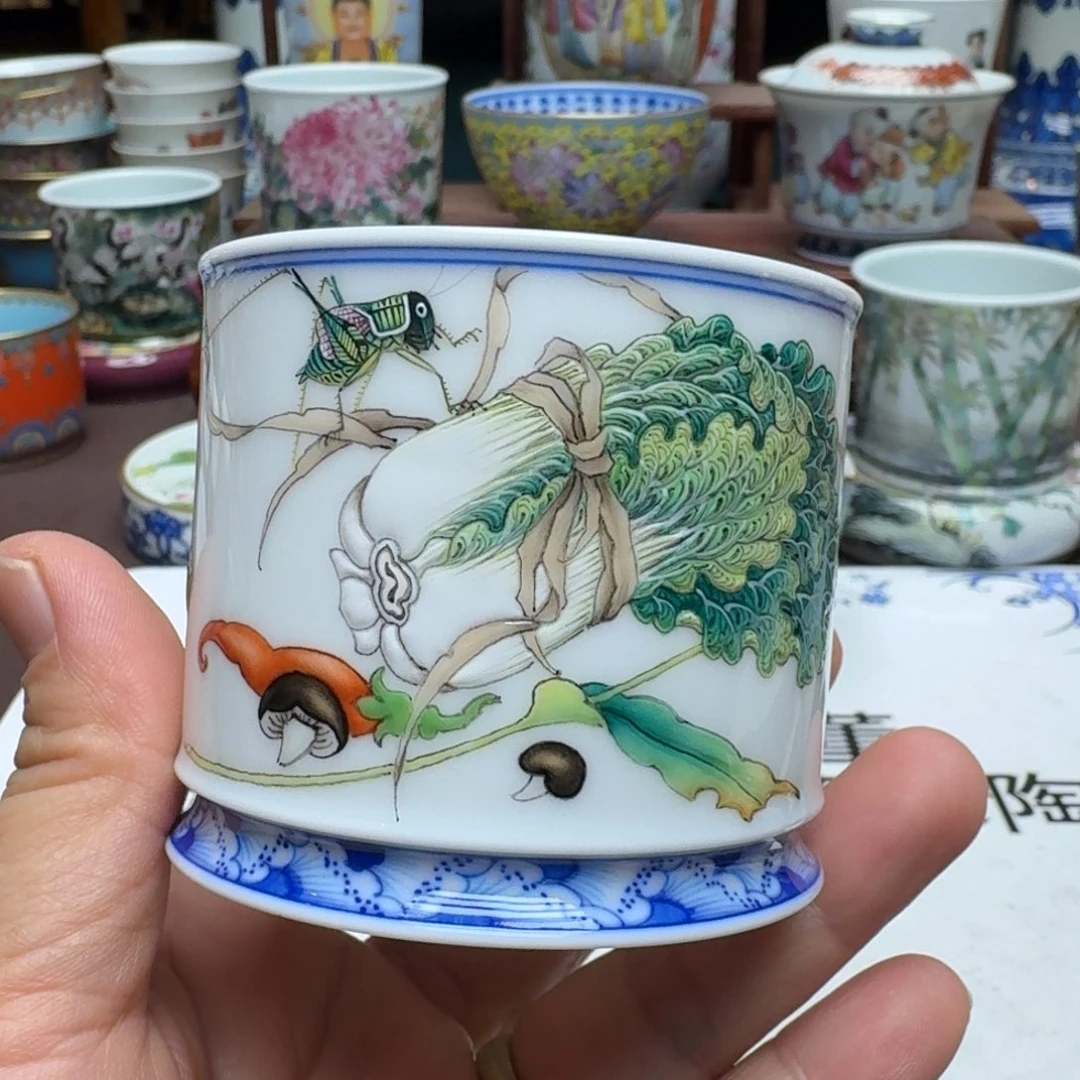 景德镇手工手绘展示