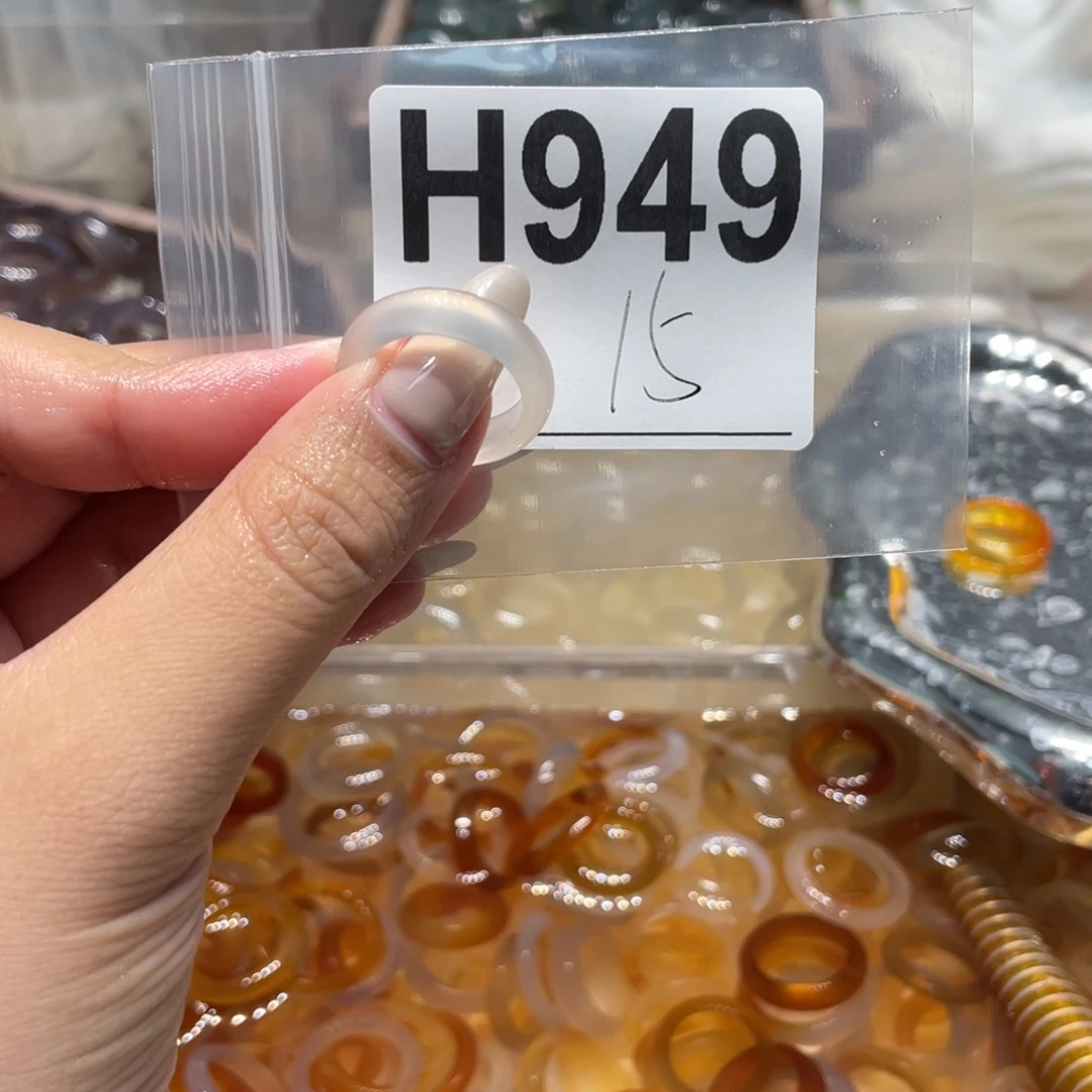 玛瑙/玉髓未镶嵌戒指949