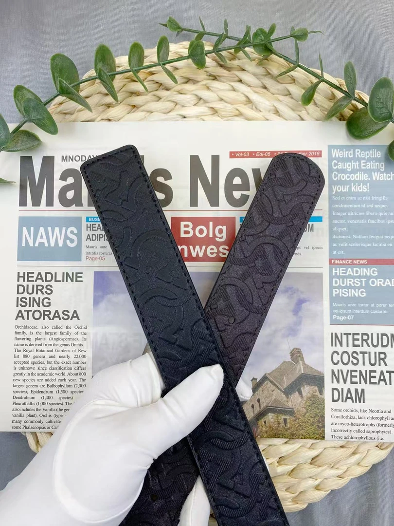 【18号】3.5宽男士商务休闲百搭真皮皮具腰带 T