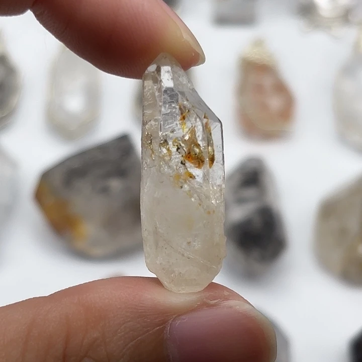 颈饰未镶嵌水晶巴基斯坦油胆闪灵钻33mm+