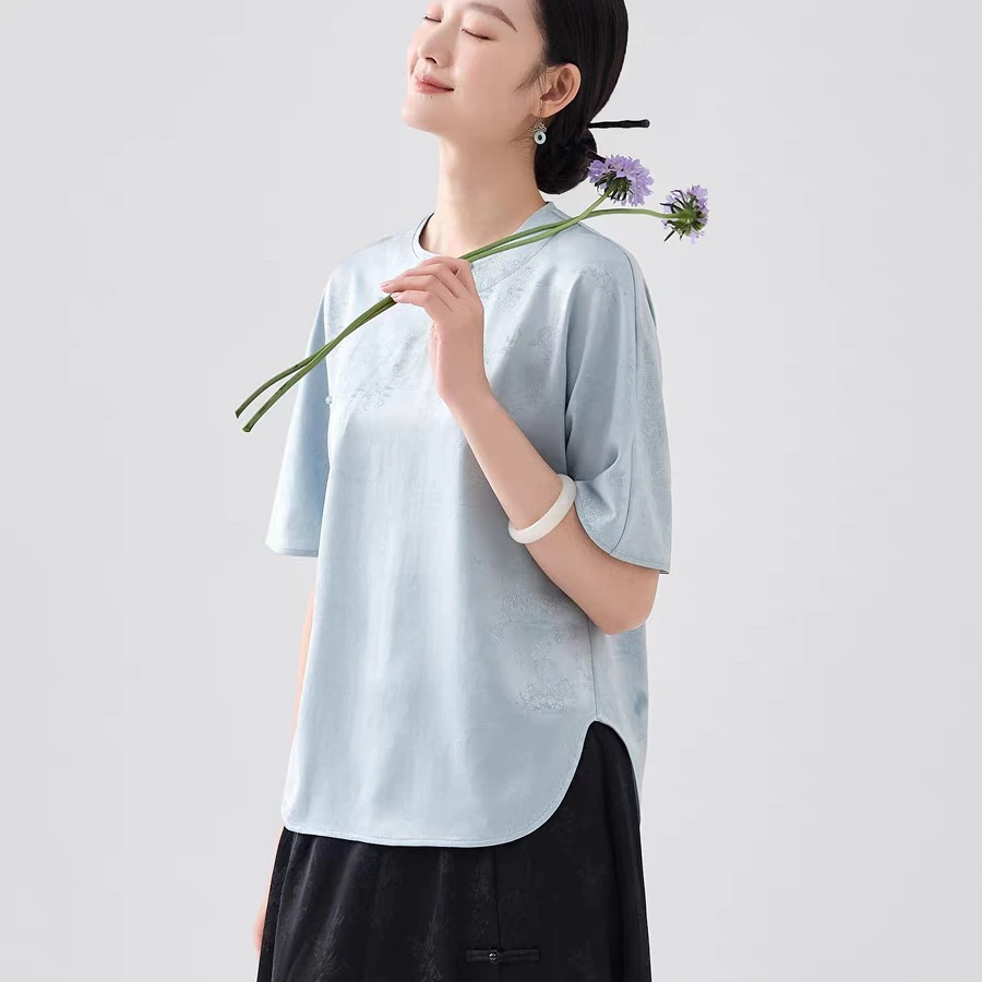 裁剪纸样2577新中式上衣纸样