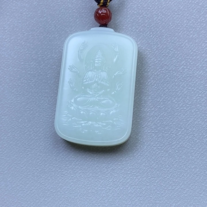 颈饰未镶嵌和田玉起*