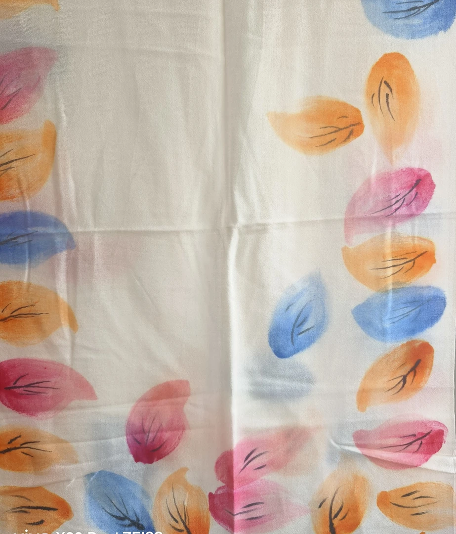 2025新款时尚印花200支70*200羊绒长巾四季款披肩内蒙古源头工厂