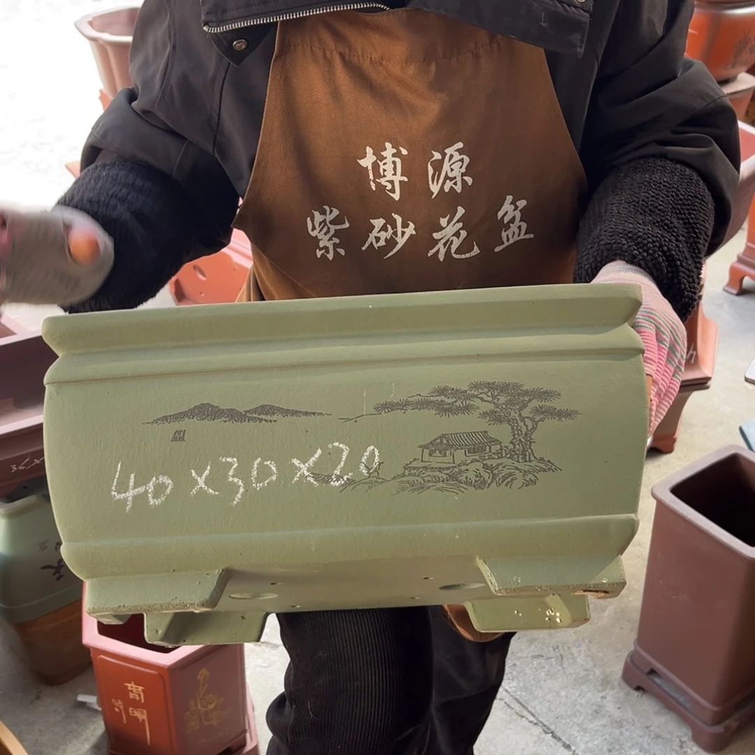 花盆紫砂盆景艺术