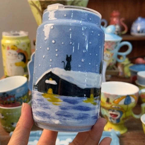 炉景德镇釉下手绘陶瓷