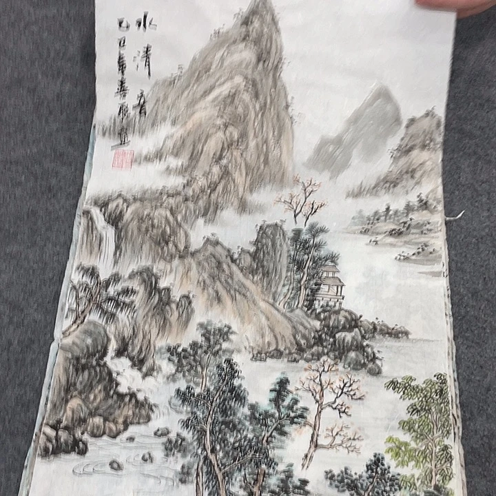国画今天早上国画作品欣赏