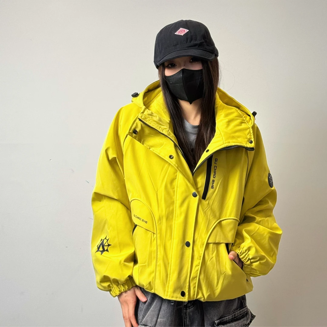 （工厂）十三姨冲锋衣棉服时尚百搭秋冬潮版