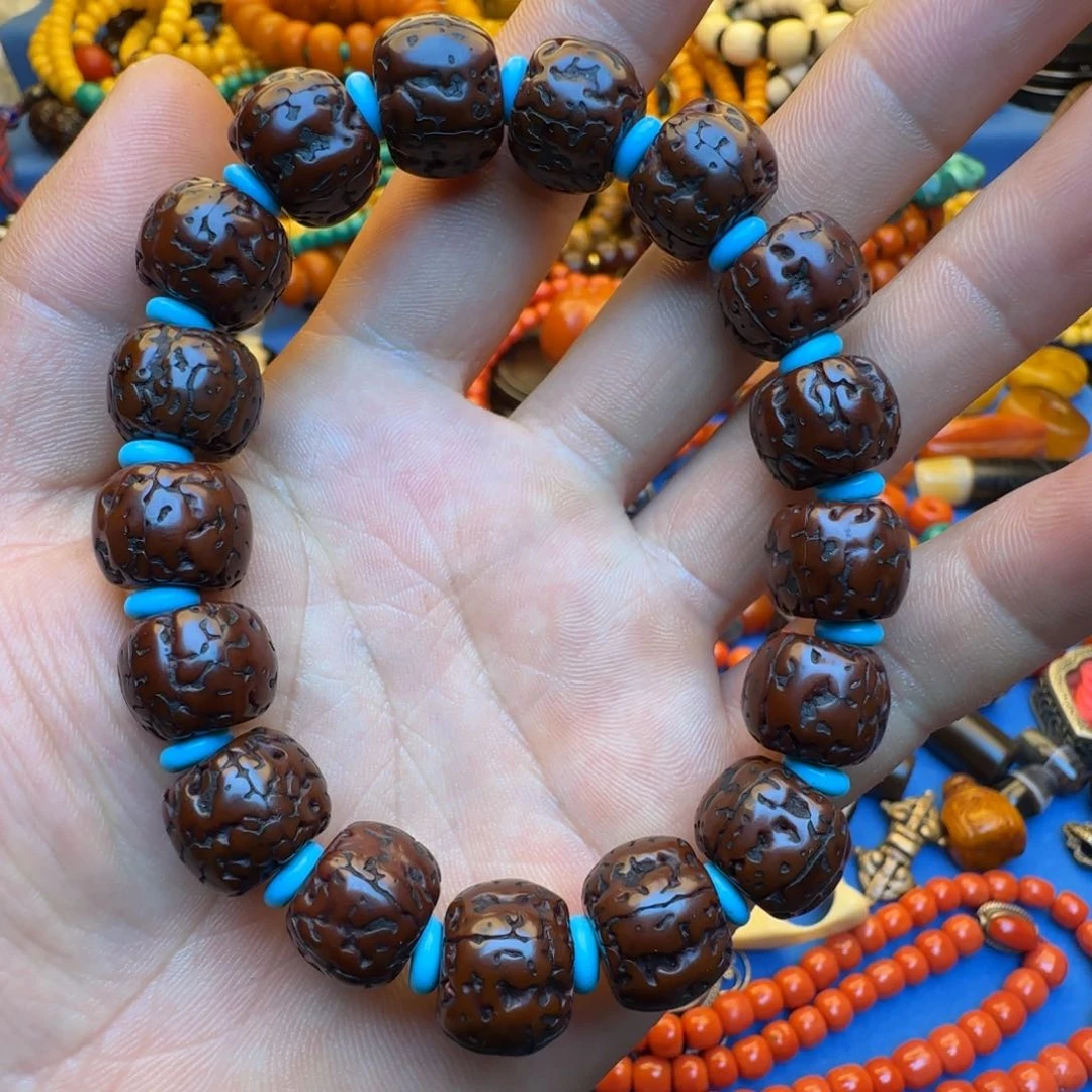 金刚菩提吊坠藏区回流金刚菩提手串