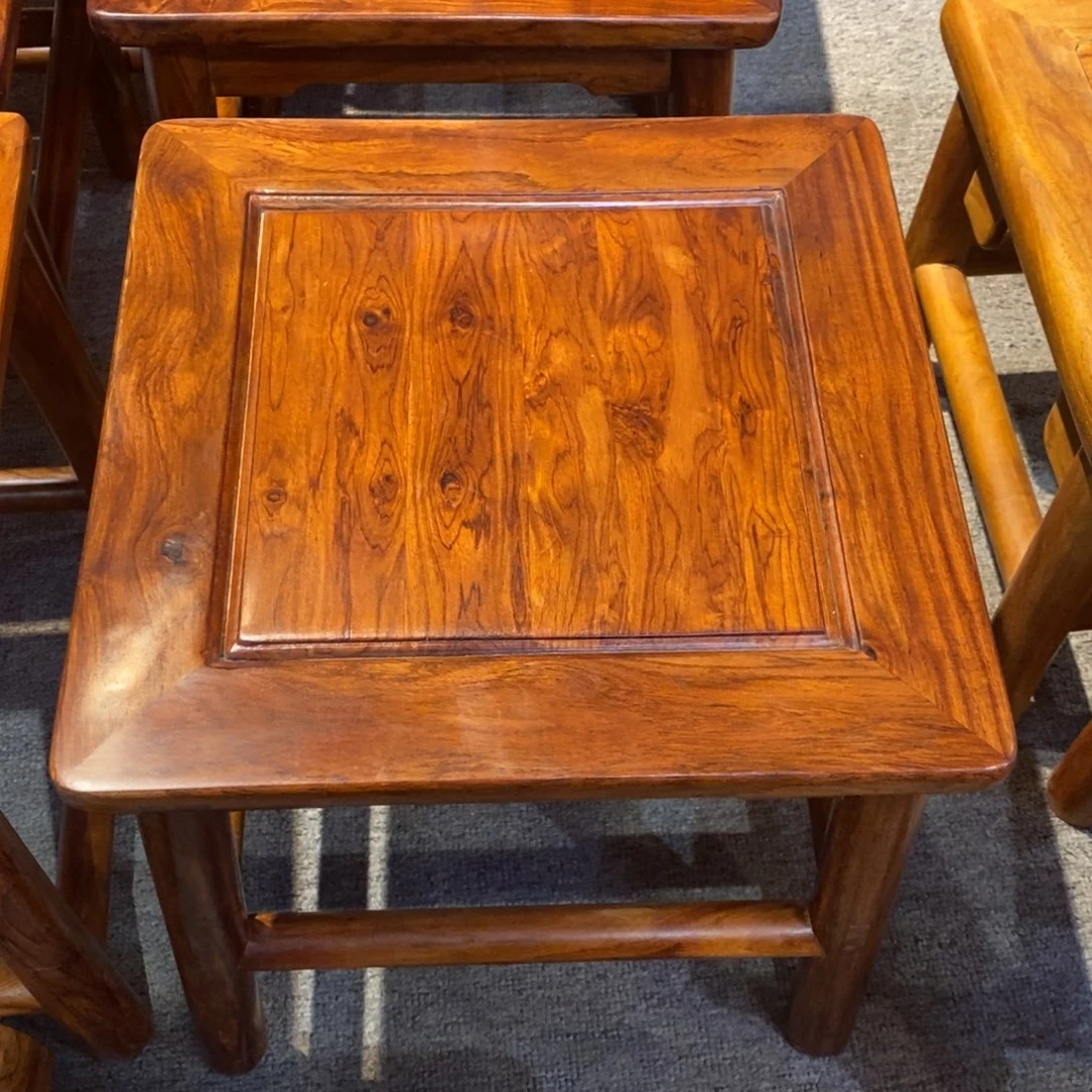 香枝木类成套家具?****！降香黄檀富贵凳订金