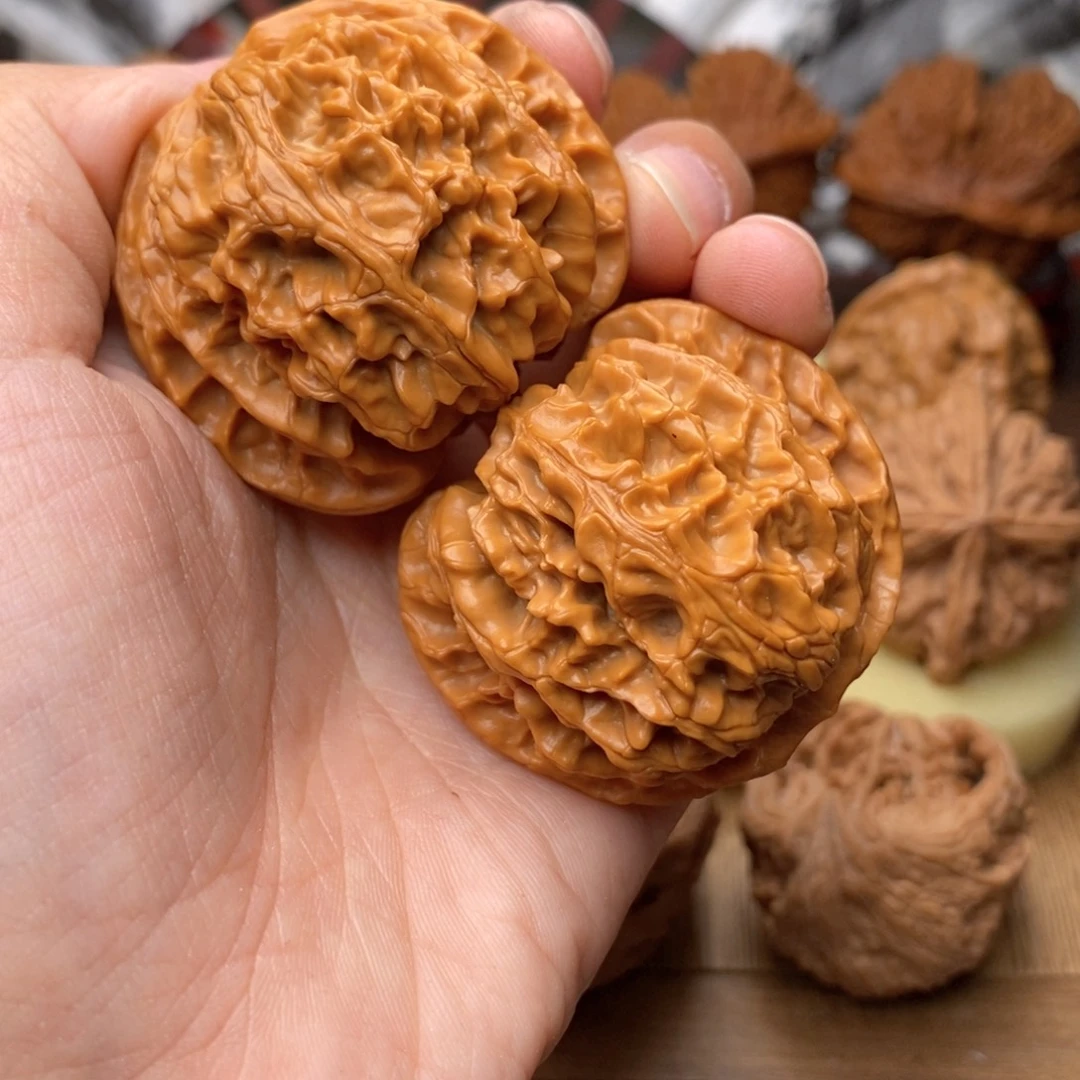 把件文玩核桃147高43全品苹果