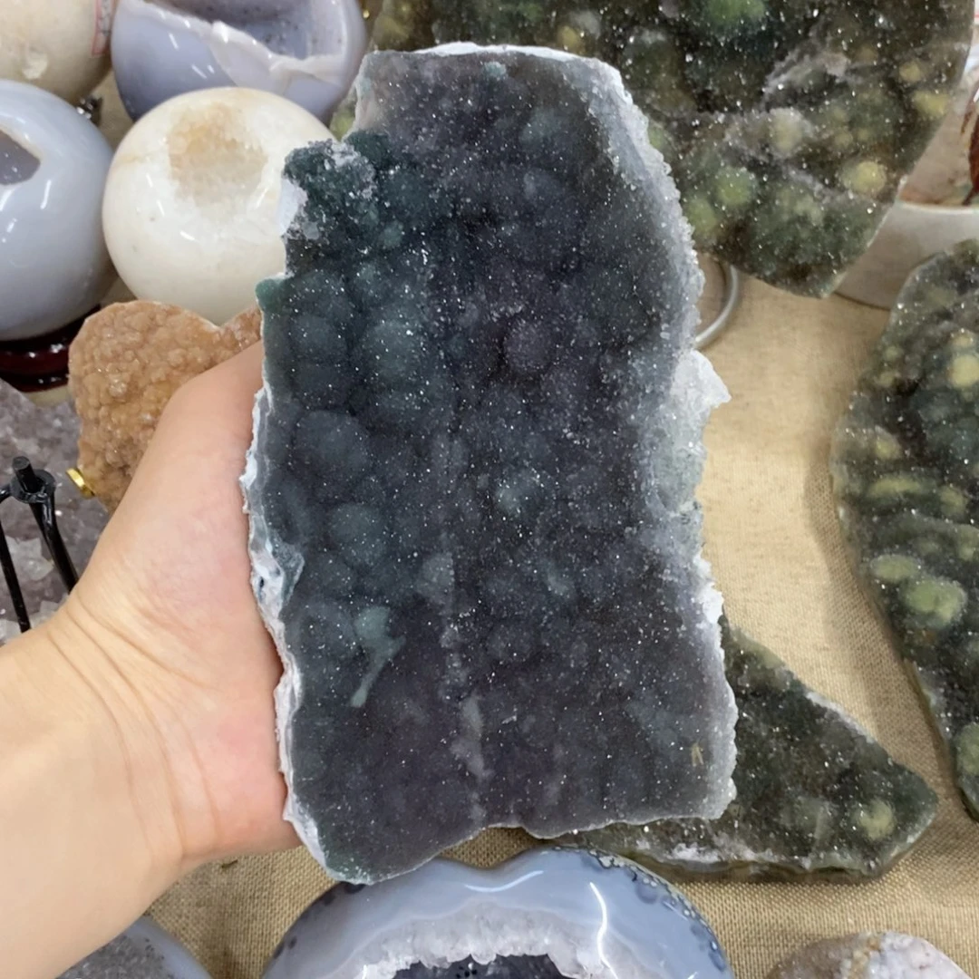 紫晶珠宝半成品未镶嵌18