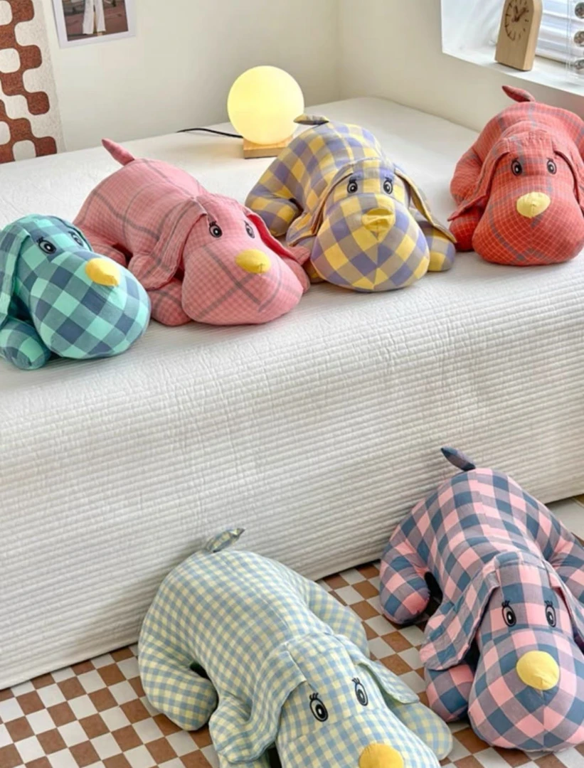 【甜甜家】萌物来袭：超柔软床上水洗沙发摆件-水洗狗