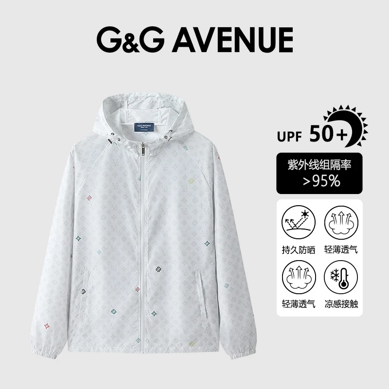 法国G&G AVENUE轻奢潮牌时尚防晒衣男女同款夹克-GHP25121009