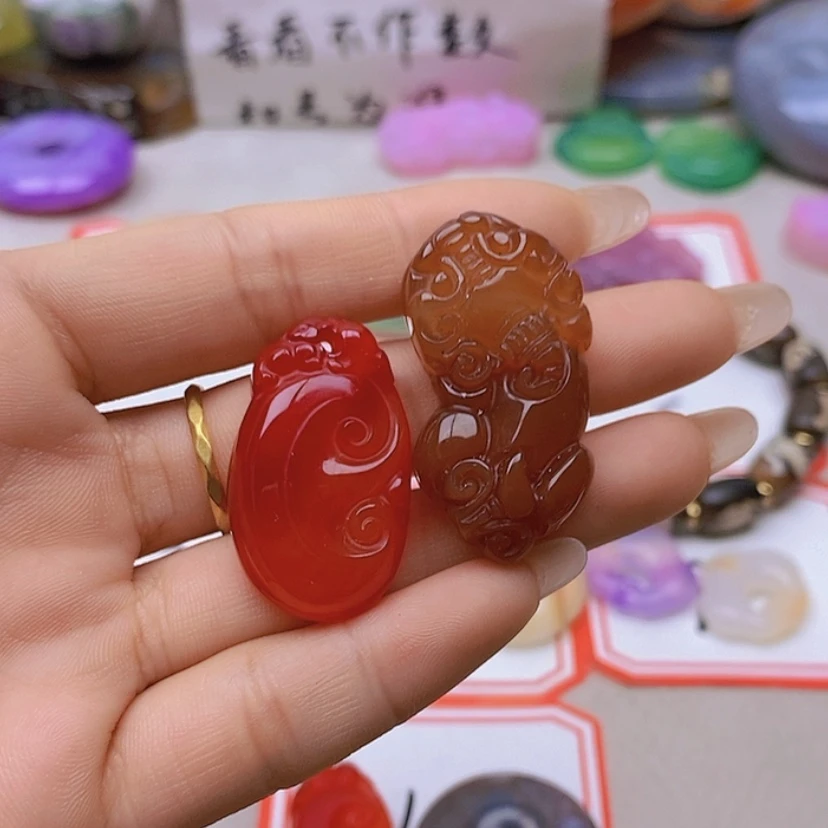 【闪购商品】未镶嵌玛瑙/玉髓珠宝半成品寻****尘