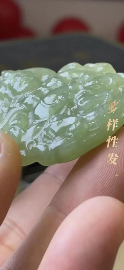 [9.27--哥精选]和田玉财神 多样性发一 18