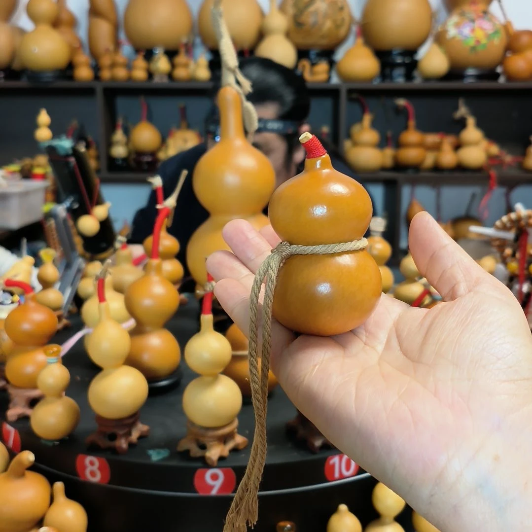 爱***己葫芦福禄双全手把件