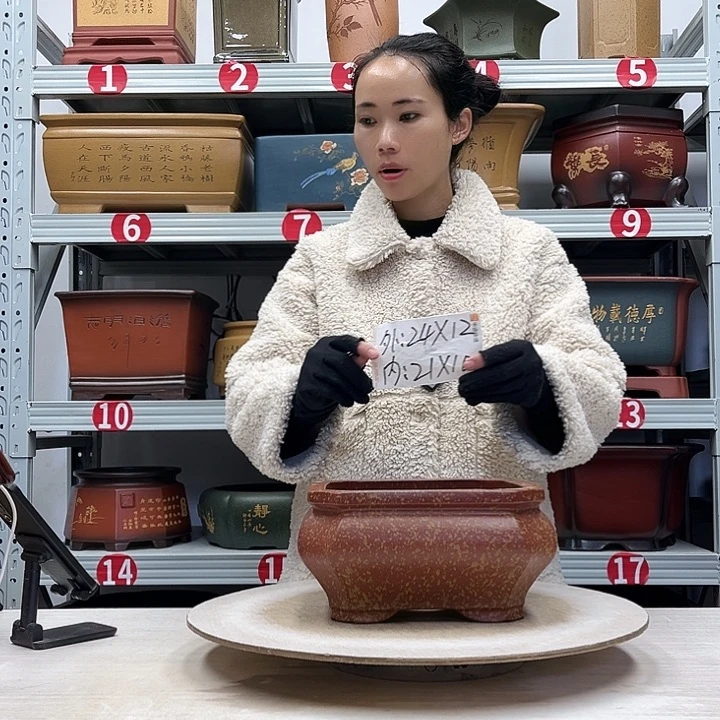 花盆紫砂紫砂花盆