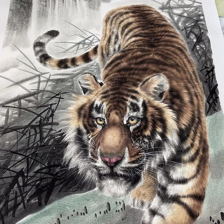 小***辉国画纯手绘作品国画