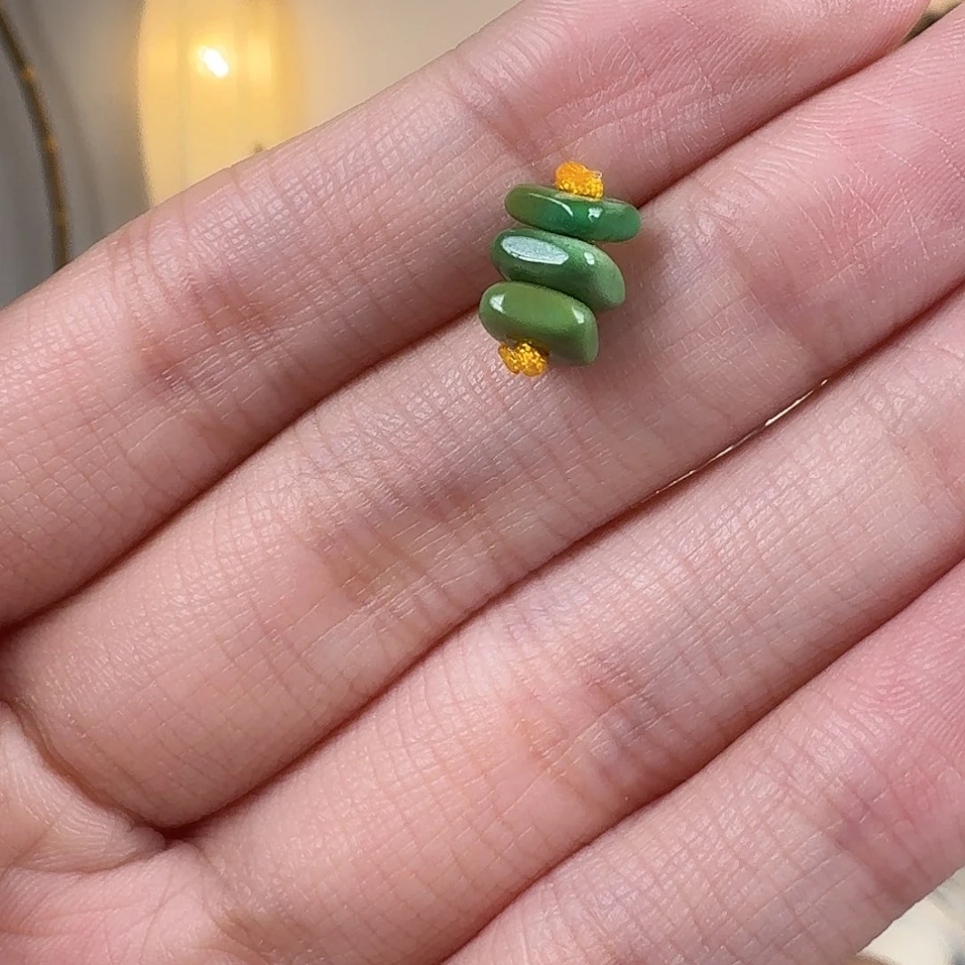 绿松石未镶嵌挂件