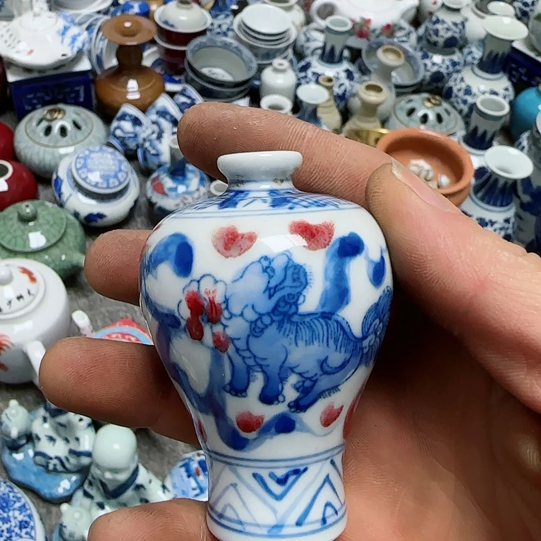 摆件瓷器的工艺技术水平