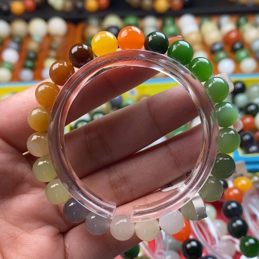 和田玉未镶嵌珠宝奇石福利多宝手串z8