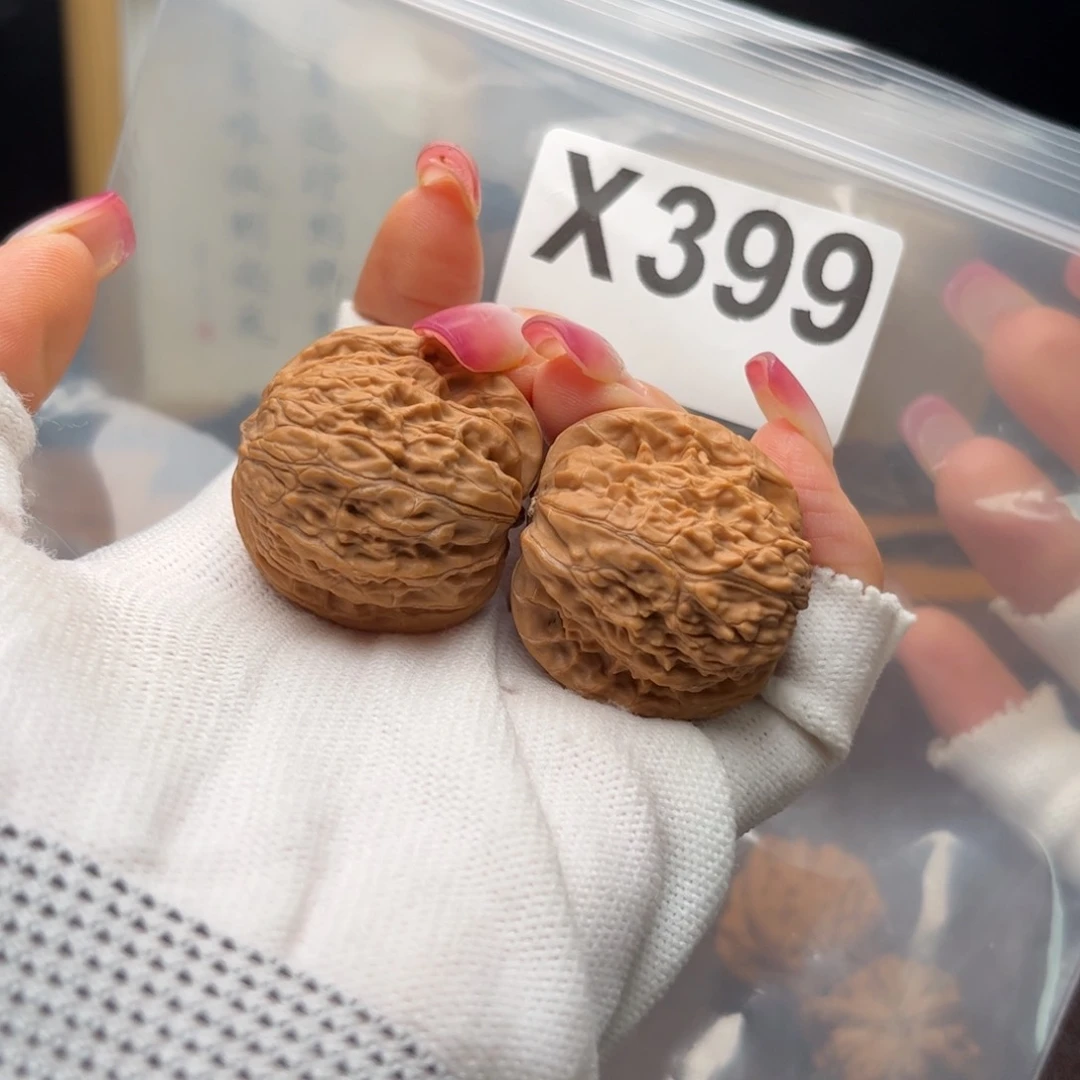 文玩核桃把件32左右磨盘x 399