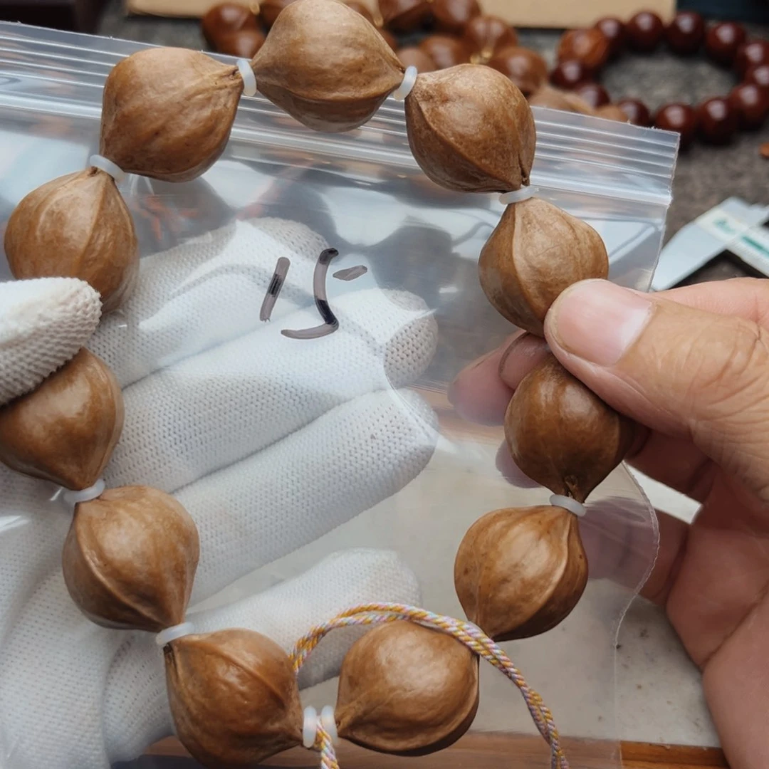 橄榄核手串/手链15号，2.2×2.6