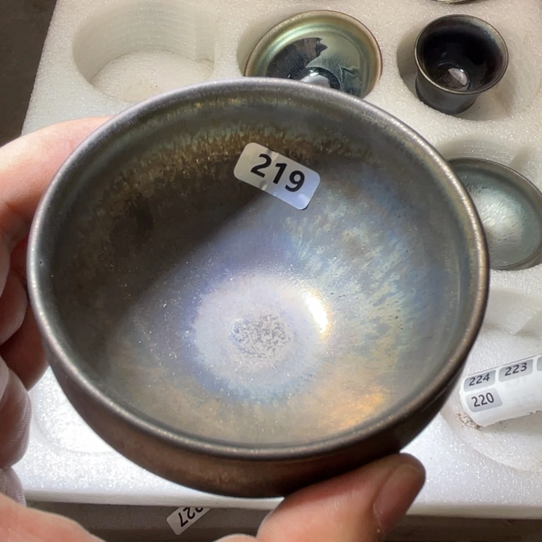 茶盏原矿原釉柴烧建盏