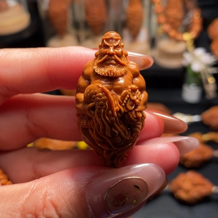 橄榄核手串/手链降龙罗汉，大尺寸