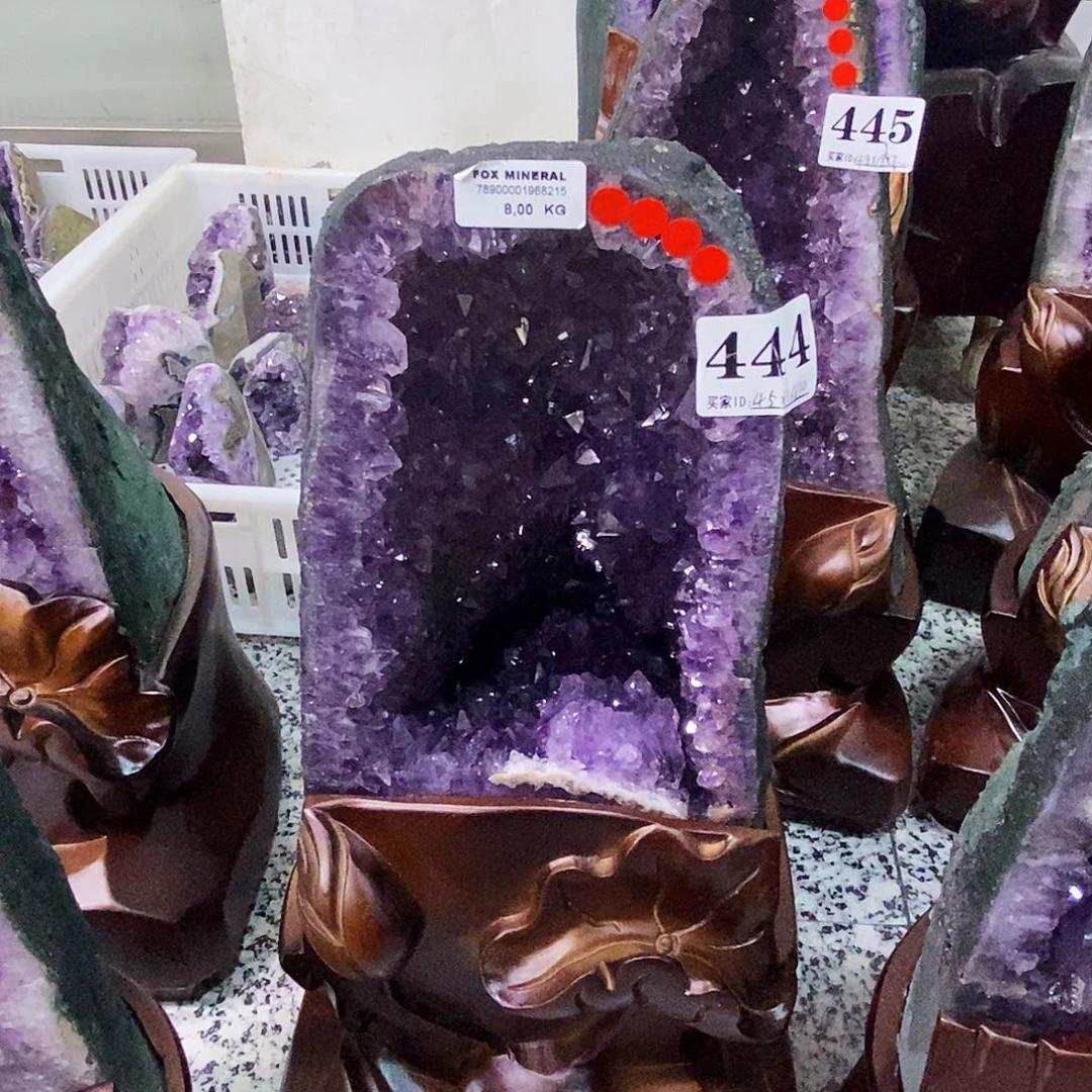 未镶嵌大型摆件（非配饰）水晶紫水晶444 水晶洞