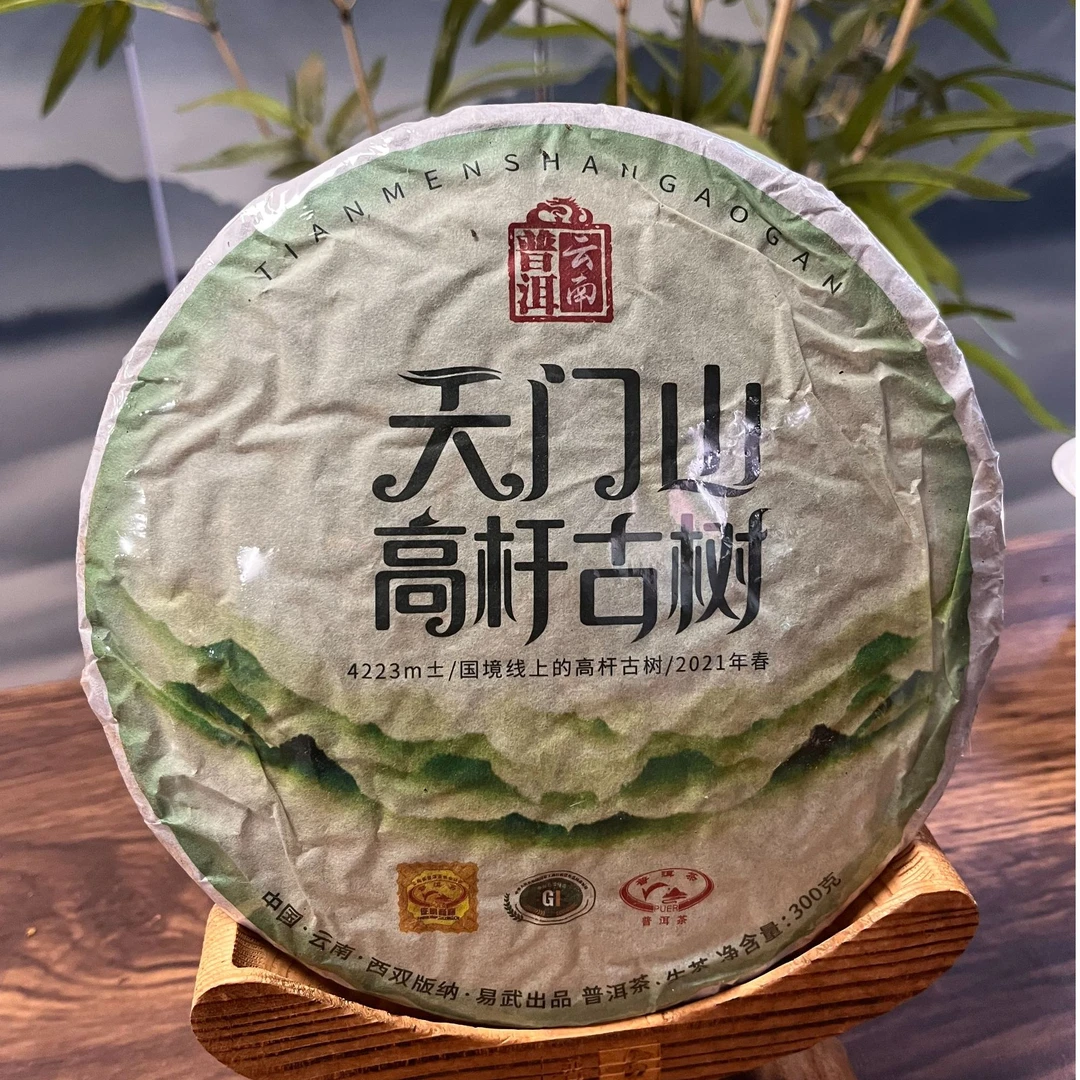 【天门山高杆古树】天门山高杆古树普洱生茶 300g